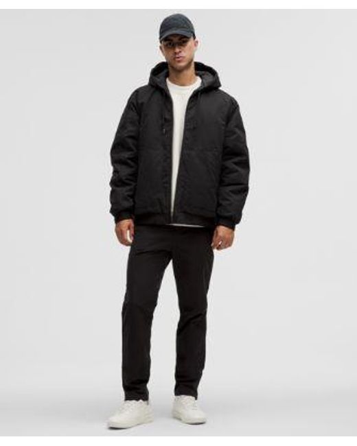lululemon athletica Black – Reversible Insulated Hoodie – – Size Large for men