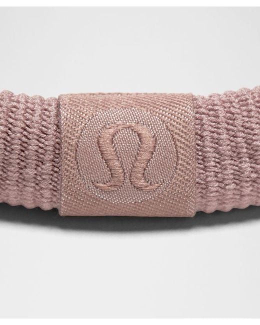 lululemon athletica White – Knit Hair Ties 6 Pack –