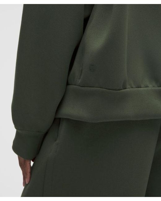 lululemon athletica Green – Smooth Spacer Oversized Full Zip Hoodie – – Size Large