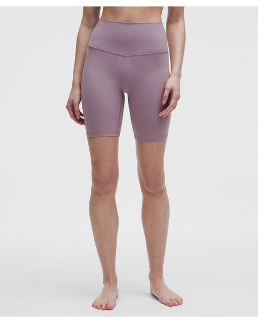 lululemon athletica Multicolor – Align High-Rise Shorts – 8" – /Pastel – Size 4
