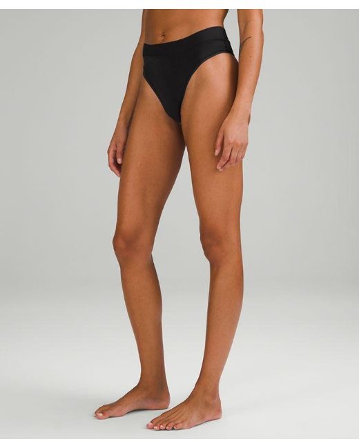 lululemon athletica Underease High-rise Thong Underwear 3 Pack - Color Black - Size Xs