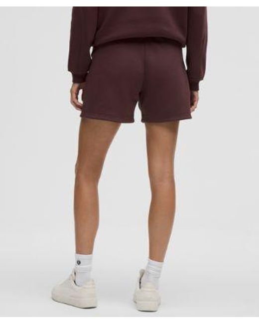 lululemon athletica Red – Heavyweight Sweatshort – 5" – – Size Large
