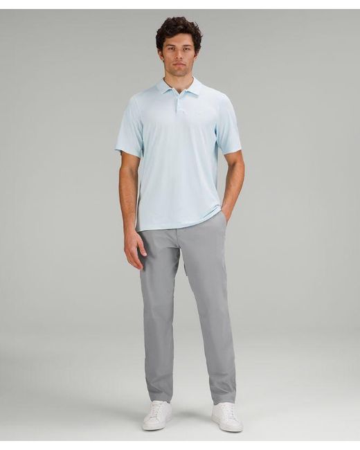 lululemon athletica Gray Commission Classic-tapered Golf Trousers - 34" - Color Grey - Size 28 for men