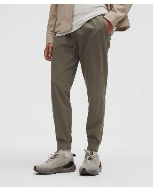 lululemon Men's Natural – Abc Sweatpants Wovenair Regular – – Size