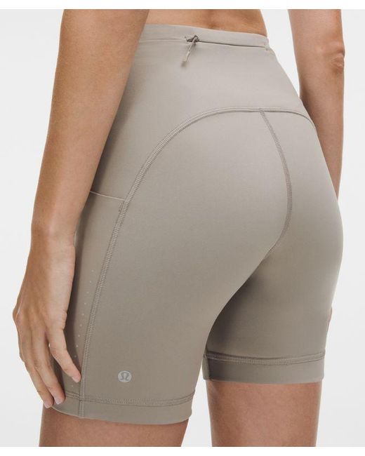 lululemon athletica Natural Swift Speed High-Rise Short 6"