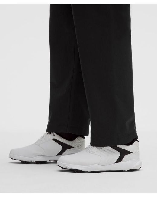 lululemon athletica Black – Stretch Relaxed-Fit Golf Trousers Regular – – Size 6 for men