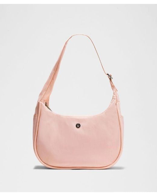 ★lululemon★ ホーボーバッグ ショルダーバッグ 4L pink What's in my purse ♡ | Lululemon mini shoulder bag 4L - YouTube