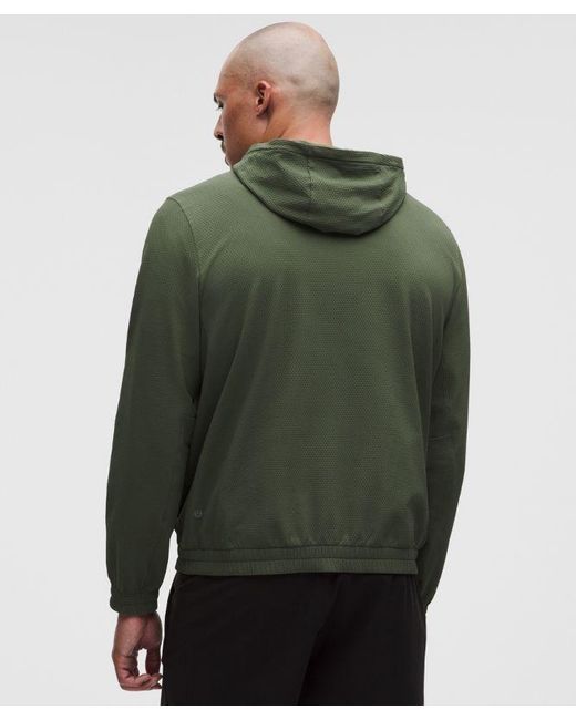 lululemon athletica Green – License To Train Textured Full Zip Jacket – – Size Large for men
