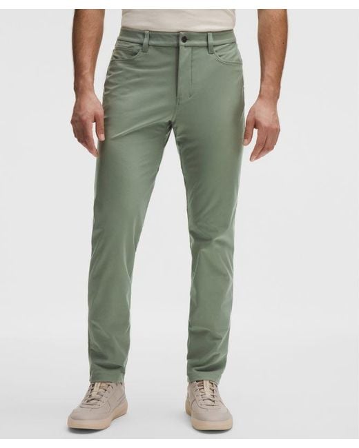 lululemon athletica Natural Abc Slim-Fit 5 Pocket Pant 30L for men