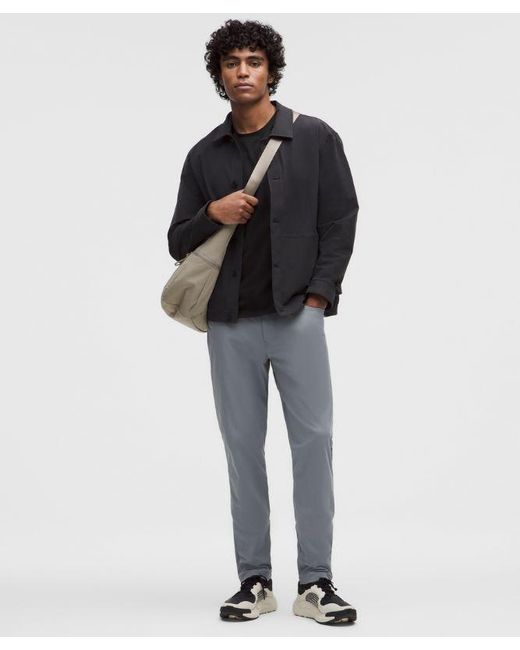 lululemon athletica Black Abc Slim-Fit 5 Pocket Pant 32L for men