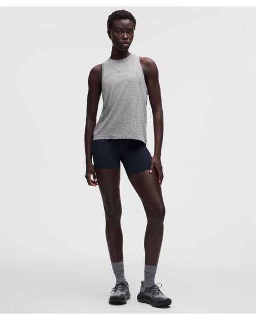 lululemon athletica Gray Swiftly Relaxed Tank Top Hip Length