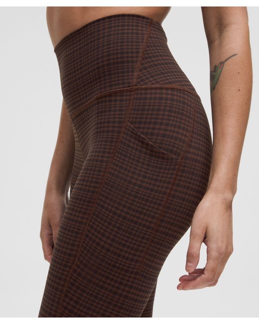 lululemon athletica Black Align High-Rise Leggings With Pockets 25"