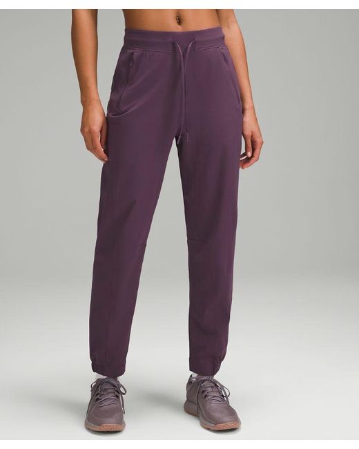 lululemon athletica Purple License To Train High-rise Pants