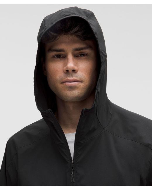 lululemon athletica Black Multi-Pocket Running Anorak for men