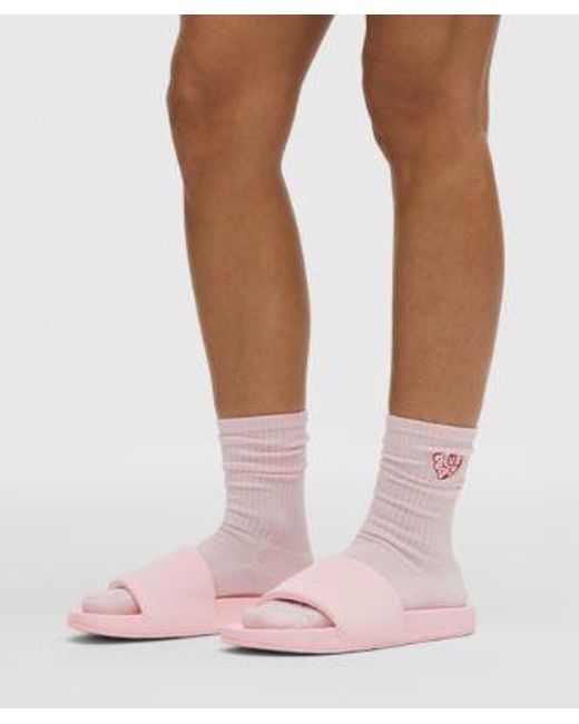 lululemon athletica Brown – Restfeel Slides – – Size 14