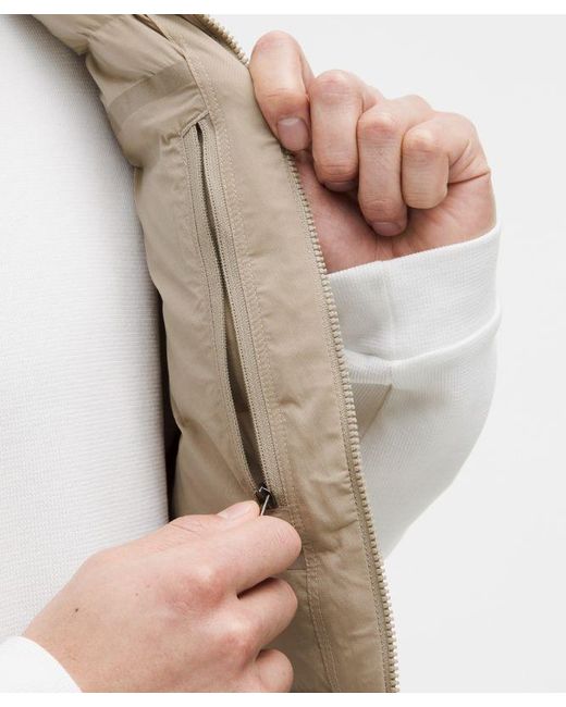 lululemon athletica Natural Navigation Down Vest for men