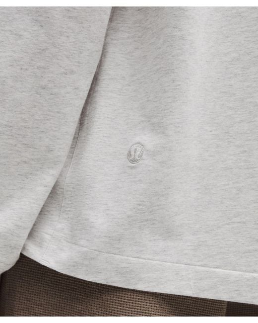 lululemon athletica Gray All Yours Organic Cotton Long-Sleeve Shirt