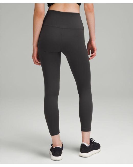 lululemon athletica Black – Wunder Train High-Rise Tight Leggings – 25" – – Size 16