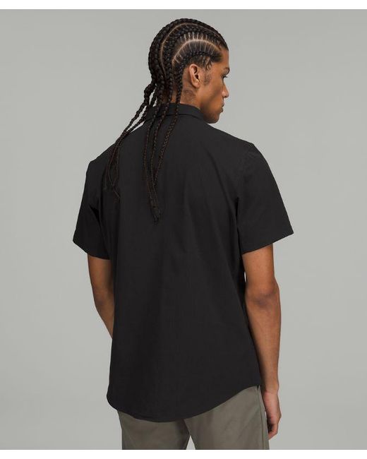 lululemon athletica Black Airing Easy Short-sleeve Shirt