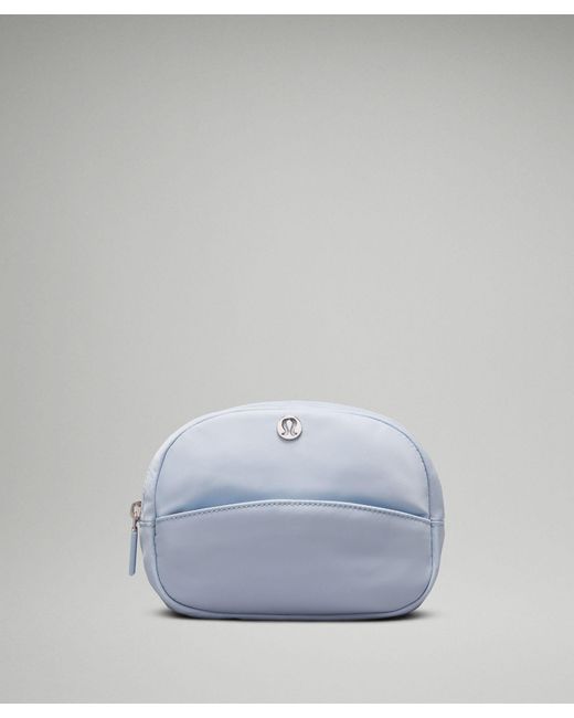 lululemon athletica White Go Getter Pouch Bag Mini - Color Blue/pastel