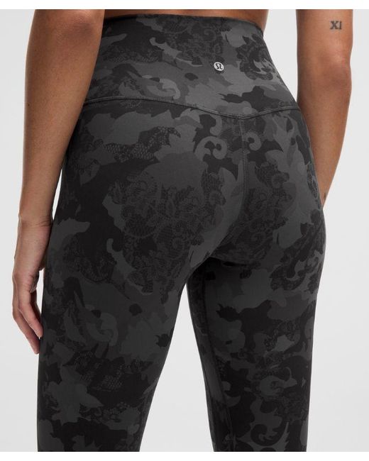 lululemon athletica Black Align High-Rise Leggings 25"