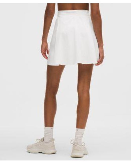 lululemon athletica Blue A-Line Side-Pleat Tennis Skirt