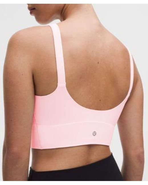 lululemon athletica Red Focuser Scoop-Neck Bra