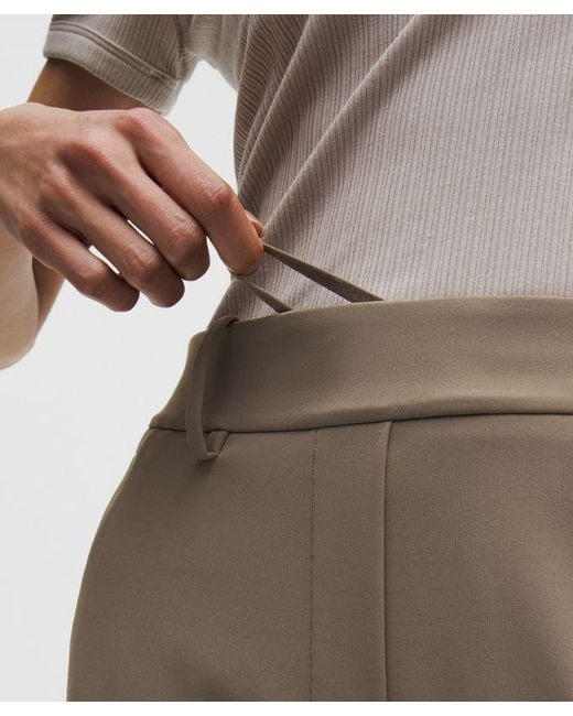 lululemon athletica Natural Daydrift High-Rise Straight-Leg Trouser
