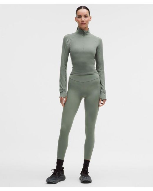 lululemon athletica Green Fast And Free High-Rise Tight 25"