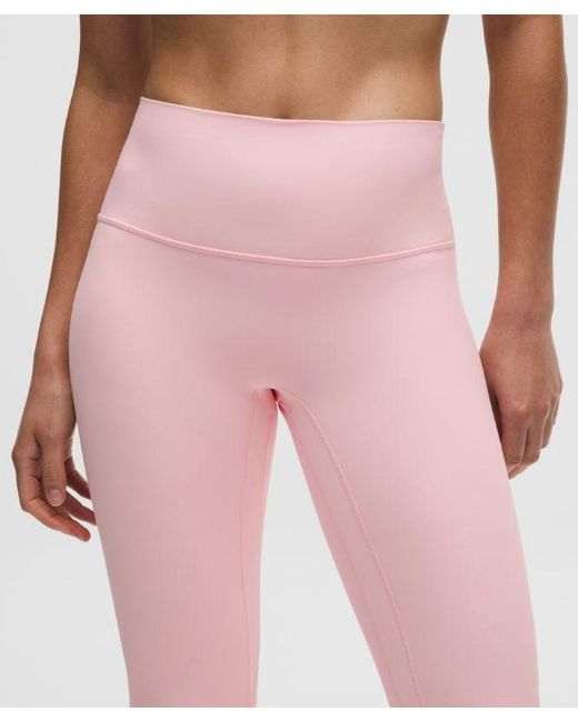 lululemon athletica Pink Align No Line High-Rise Pant 25"