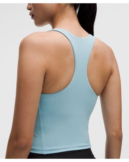 lululemon athletica Blue – Wunder Train Racerback Tank Top Medium Support, B/C Cup – – Size 4