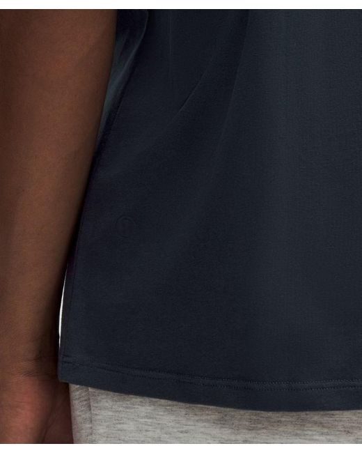 lululemon athletica Blue Organic Cotton Classic-Fit T-Shirt for men