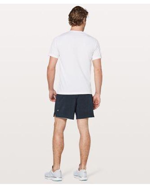 lululemon athletica Blue – Surge Lined Shorts – 6" – – for men
