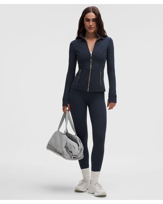 lululemon athletica Blue Nulu Define Jacket Zip-Up Hoodie
