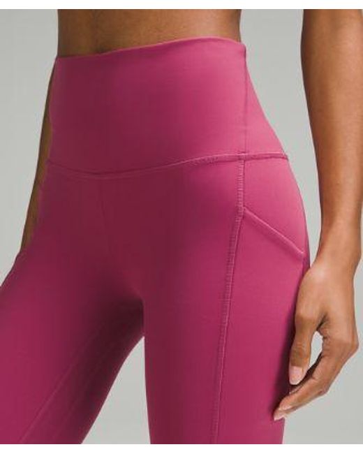 lululemon athletica Align High-rise Crop Leggings With Pockets - 23" - Color Pink - Size 0