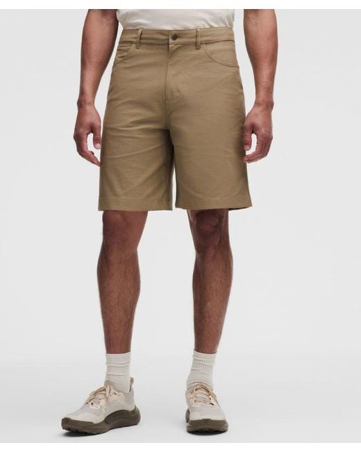 lululemon athletica Natural Easyfive Relaxed-Fit Short 9" for men