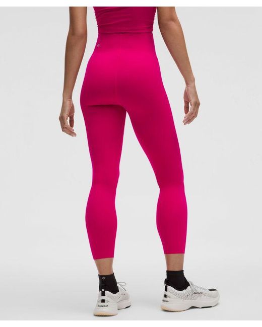lululemon athletica Pink Glow Up Super-High-Rise Tight 25"