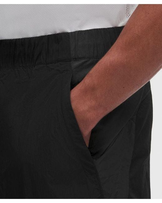 lululemon athletica Black Nylon Relaxed Track Pant for men