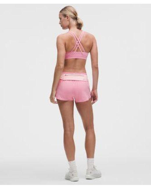 lululemon athletica Pink – Fast And Free Running Belt – – Size Large/Xl