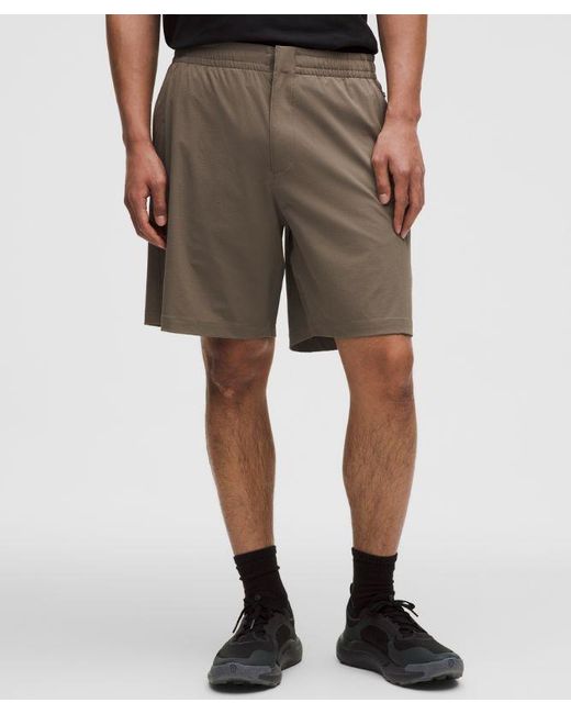 lululemon athletica Black Zero Tucks Relaxed-Fit Short 8" for men