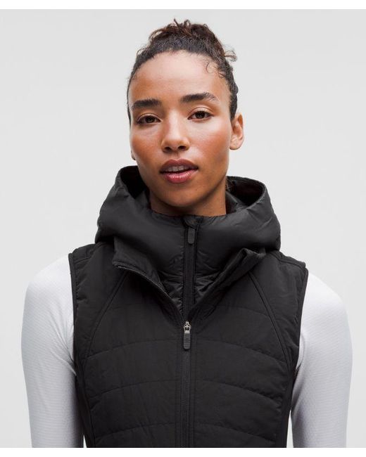 lululemon athletica Black Another Mile Vest