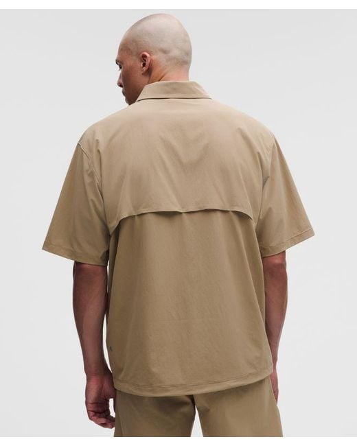 lululemon athletica Natural – Water-Repellent Golf Pullover – Color Khaki – Size Large for men