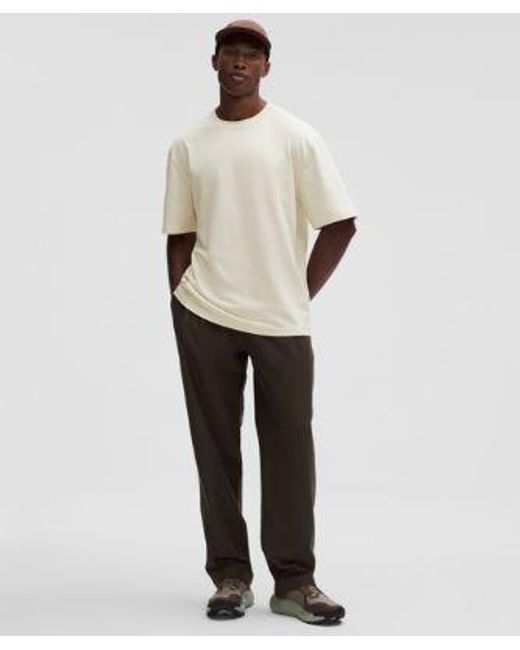 lululemon athletica Natural Heavyweight Cotton Jersey T-Shirt for men