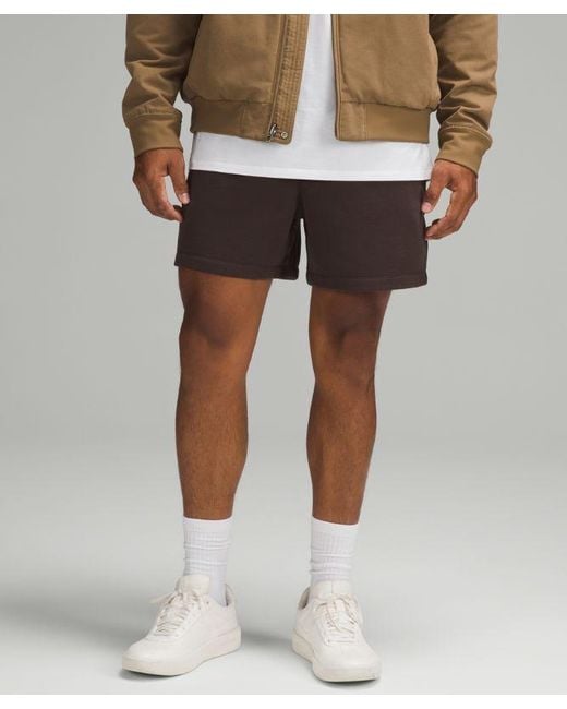 lululemon athletica Brown Steady State Classic-Fit Shorts 5" for men