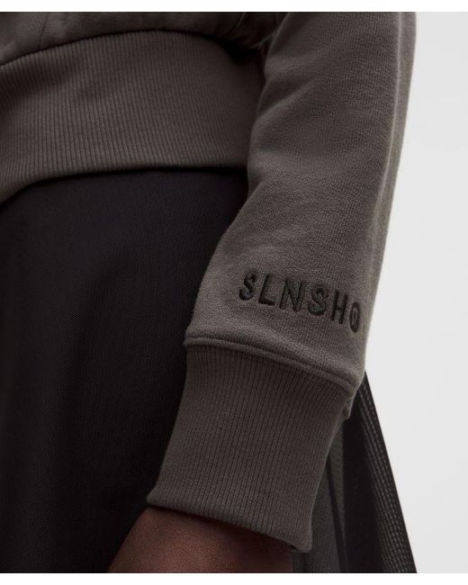 lululemon athletica Black Heavyweight French Terry Full Zip