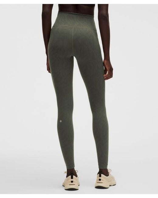 lululemon athletica Multicolor – Wunder Train No Line High-Rise Tight Leggings – 28" – Color Camo – Size 4