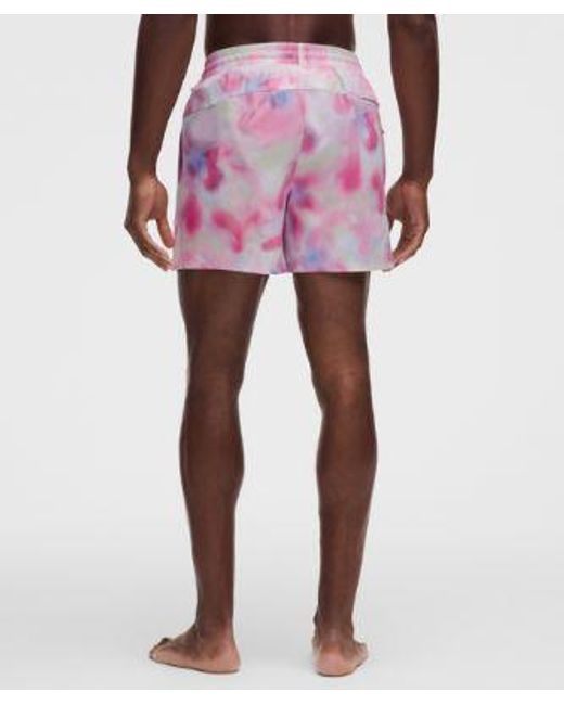 lululemon athletica White Swim Short 5" for men