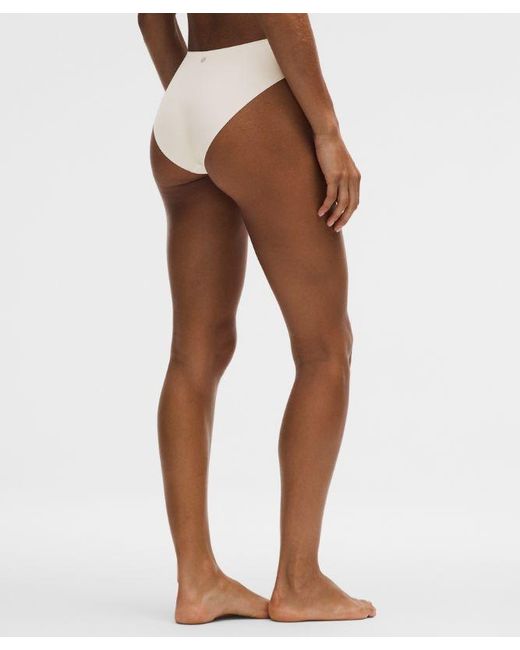 lululemon athletica White Invisiwear Mid-Rise Bikini Underwear