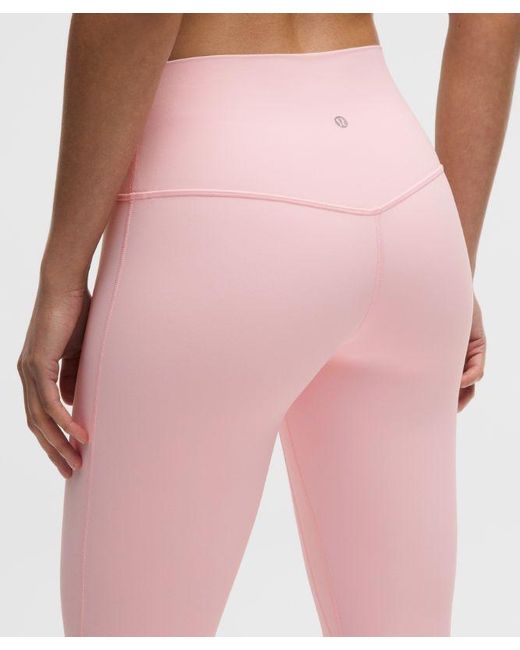 lululemon athletica Pink Align No Line High-Rise Pant 25"