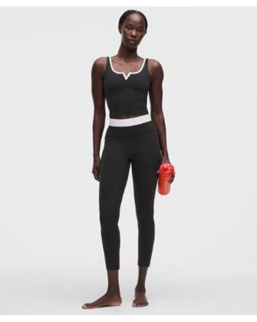 lululemon athletica Black – Align No Line High-Rise Pants Waist – 25" – – Size 4